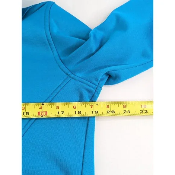 Under Armour Youth Boys Size L Blue Hoodie Loose Pullover Sweatshirt Pockets - Picture 5 of 11